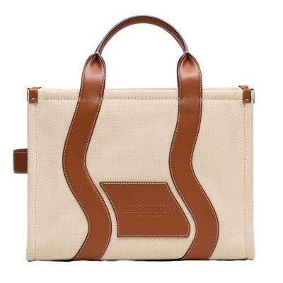 THE WAVY CANVAS MEDIUM TOTE BAG